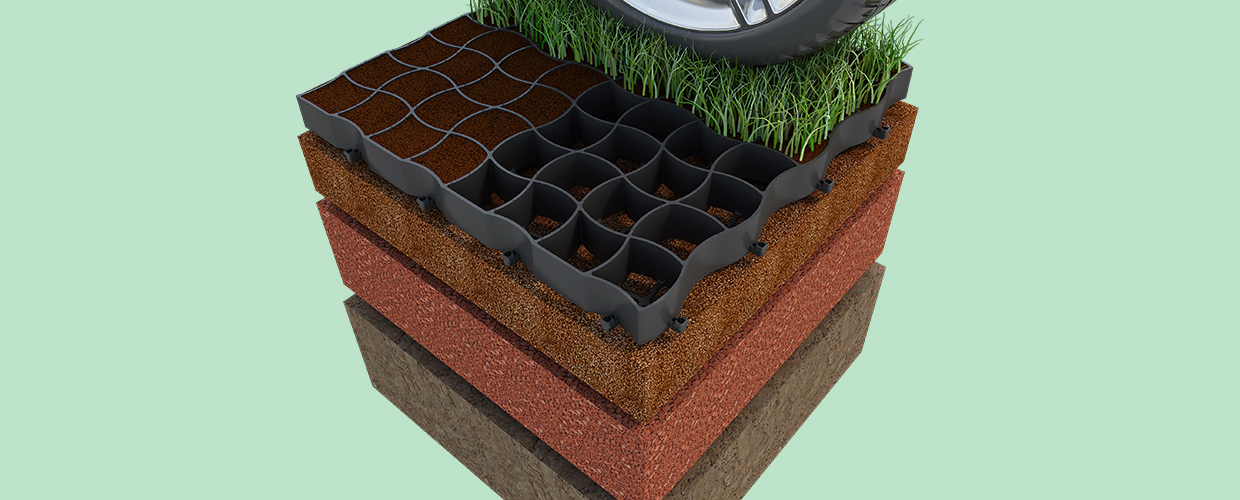grid for soil stabilization