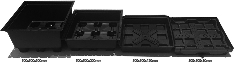 Modular Green Roof Trays